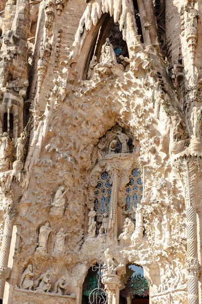 Sagrada Aile Katedrali Barselona Spanya — Stok fotoğraf