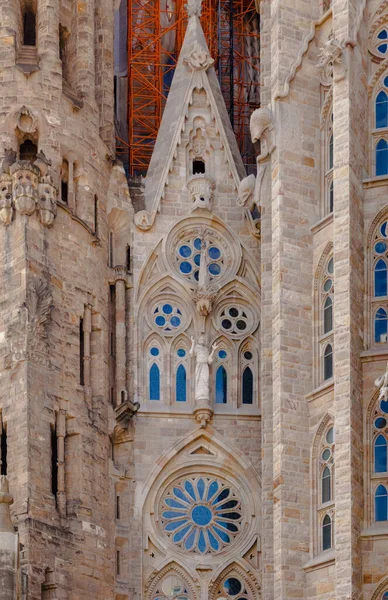 Sagrada Familia Kathedraal Barcelona Spanje — Stockfoto