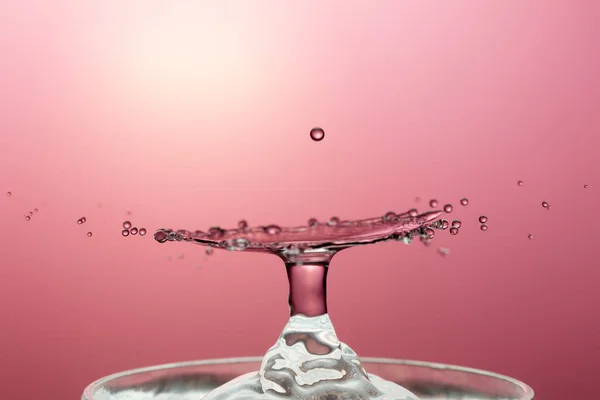 Water Drop Ripples Water Surface — Stock Photo, Image