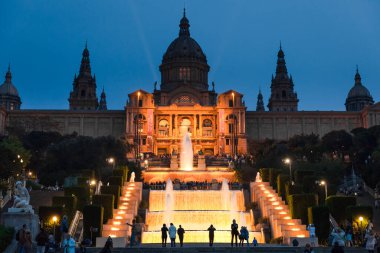 Barcelona 'daki Palau Nacional (Ulusal Saray)