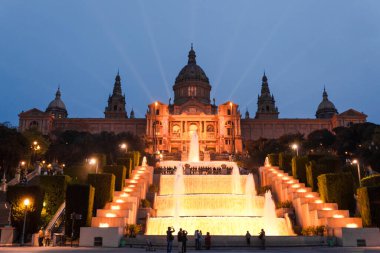Barcelona 'daki Palau Nacional (Ulusal Saray)