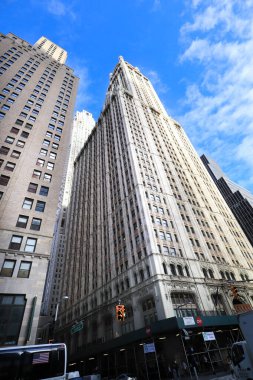 Midtown Manhattan 'daki gökdelenler, şehir merkezi, New York City