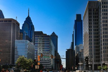 Philadelphia, Pennsylvania, ABD, City Skyline