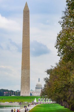 Washington DC Cityscape, Kongre Binası Washington, ABD