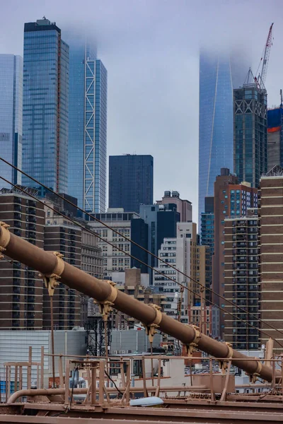 Arranha Céus Midtown Manhattan Centro Cidade Nova Iorque — Fotografia de Stock