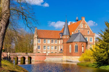 Burg Hulshoff, Munster, Kale ve park, Almanya