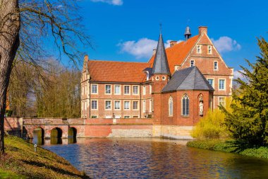 Burg Hulshoff, Munster, Kale ve park, Almanya