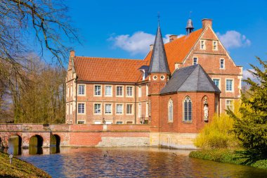 Burg Hulshoff, Munster, Kale ve park, Almanya
