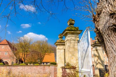 Burg Hulshoff, Munster, Kale ve park, Almanya