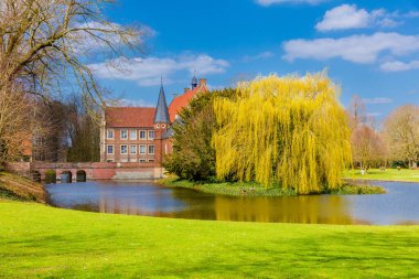 Burg Hulshoff, Munster, Kale ve park, Almanya