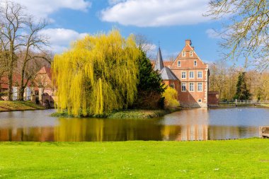 Burg Hulshoff, Munster, Kale ve park, Almanya