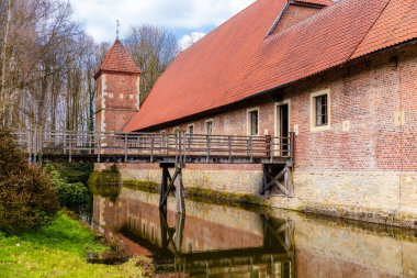 Burg Hulshoff, Munster, Kale ve park, Almanya