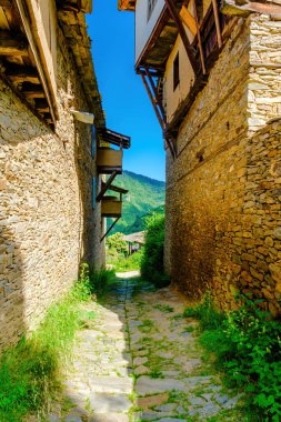 Kovaçevitsa dağ köyü, Eski geleneksel Bulgar evi, antik mimari