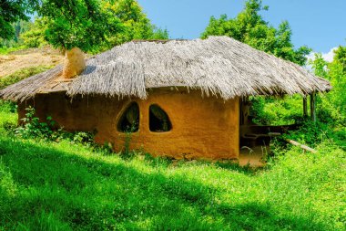 Bulgaristan 'ın Rodop dağlarındaki Leshten Dağı köyü