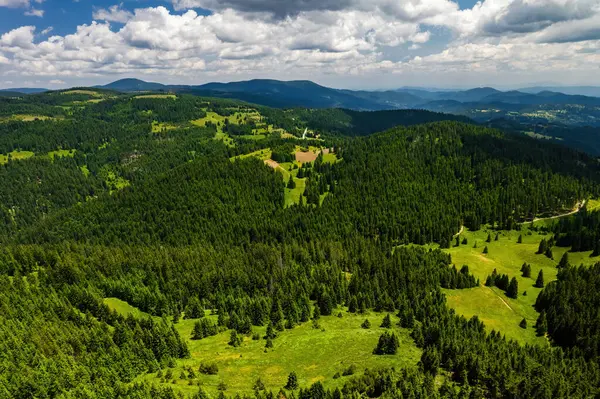 Schöne Aussicht Auf Die Gipfel Der Rhodopen Bulgarien — Stockfoto