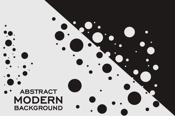 Abstract Design Bubbles Vector Background Circles Advertising Template — Stock Vector
