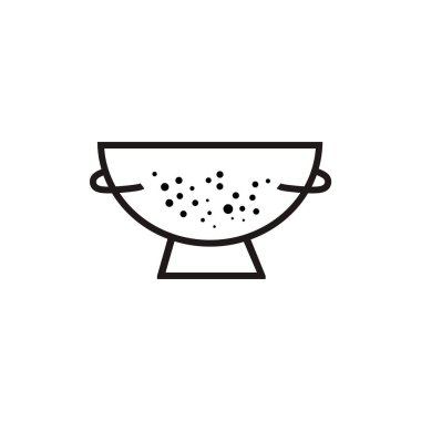 trend biçimi izole edilmiş arkaplanda elek simgesi