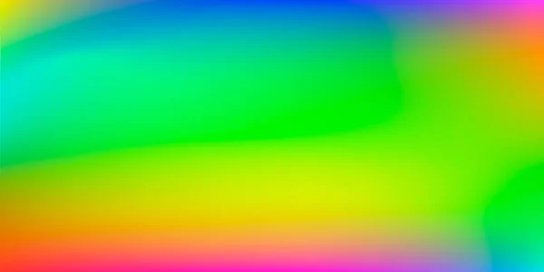 Barevné Rozmazané Pozadí Přírodní Prázdné Vodorovné Čáry Backdrop Multicolor Rainbow — Stockový vektor