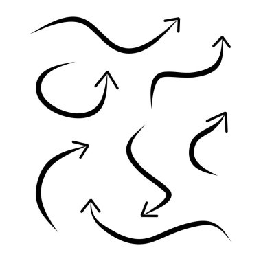 ok simgesi vektör illüstrasyonu