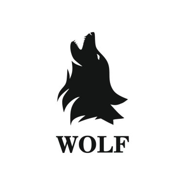 Kurt logosu tasarım vektör şablonu