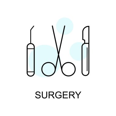 medical care concept icon. thin line symbol design. outline stroke vector grey contour