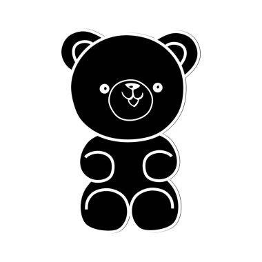 Teddy bear and polka dots