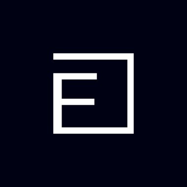  minimal logo symbol concept template for company. Creative icon design for business. Bright element icon template