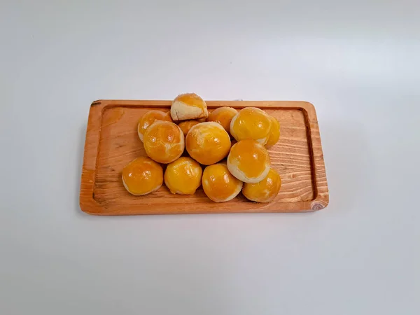 Indonesisches Tortengebäck Mit Ananas Marmelade Füllung Oder Bekannt Als Nastar — Stockfoto