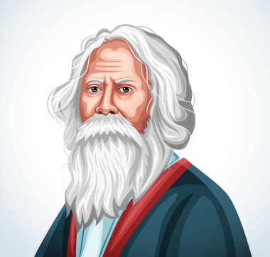 Rabindranath Tagore 'un hisse senedi temsili.
