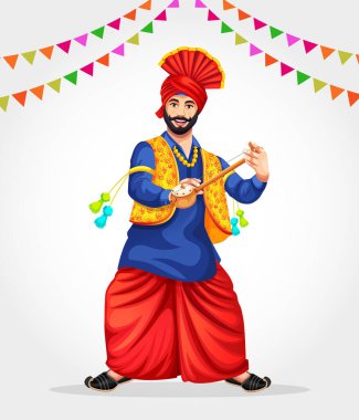 Bhangra Ektara Tumbi ile dans ederken Lohri ve Baisakhi gibi festivalleri kutlarken.