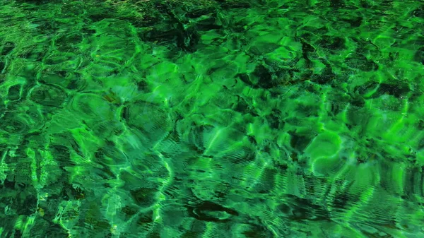 Green Underwater Moss River — Stock Photo, Image