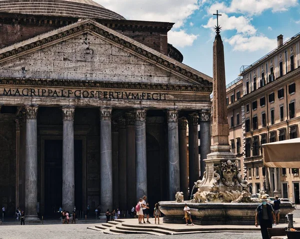 Panteon Římě — Stock fotografie
