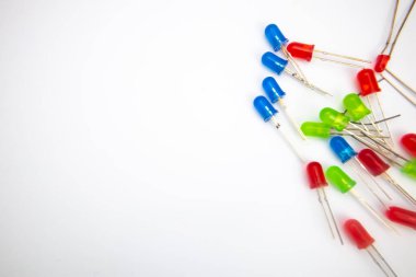 Fotokopi alanı için çerçevenin sağına yerleştirilmiş bir grup LED.