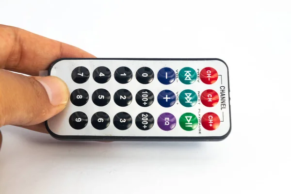 stock image A hand held remote control module. This module is used for electronics hobbyists for DIY materials.