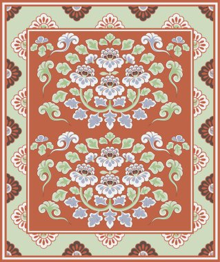 Çin klasik duvar resimlerinin materyalleri