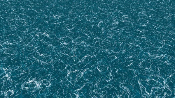 Blaue Wasser Textur Hintergrund Mit Reflexionen — Stockfoto