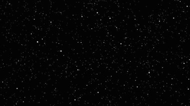 Benekli vektör dokusu arka planı - siyah üzerine beyaz noktalar. Kainatta yıldızlar ve uzay tozuyla Samanyolu Galaksisi