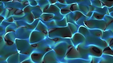 Soyut arkaplan. eğriler zarif yumuşak hareket arkaplan mavisi