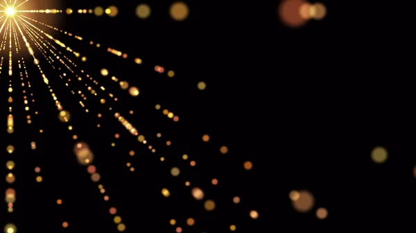 Промышленный Абстрактный Фон Золотой Луч Солнца — стоковое фото