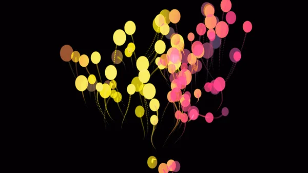 Μπαλόνια Στυλ Κινουμένων Σχεδίων Μπαλόνια Για Γενέθλια Και Πάρτι Μπαλόνια — Φωτογραφία Αρχείου