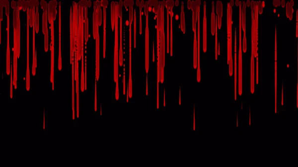 Vízszín Fröccsenés Egy Fekete Háttér Vércseppek Fekete Háttér — Stock Fotó