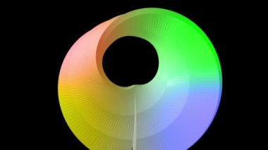 Pembe arka planda fırıldak çiçeği. Soyut çiçek canlandırması.