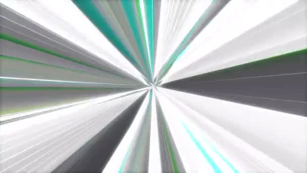 청록색 백색과 자주색 동등한 이동의 애니메이션 — 비디오