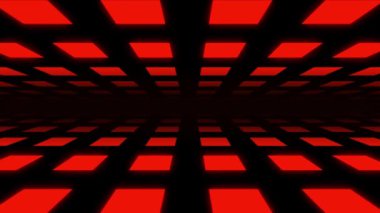 Hareketli teknolojik kareler. Kusursuz döngünün animasyonu. Video Oyun Arkaplanı