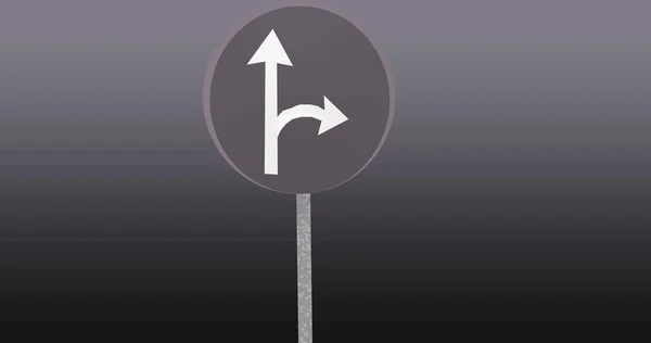 Web Arrow Up Right Line Icon On Grey Background.