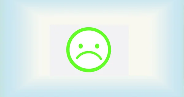 Sad Face Icon Sad Smiley Face Sad Emoticon Icon Transparent — Stock Photo, Image