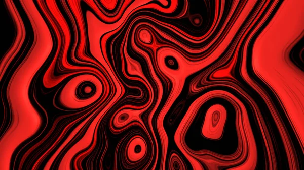 Fundo Líquido Abstrato Vermelho Textura Tinta Líquida Textura Mármore Vermelho — Fotografia de Stock