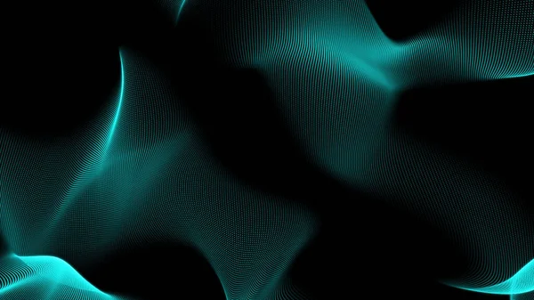 Abstrakter Farbiger Hintergrund Aus Punkten Weiche Fraktale Partikel Design Abstrakter — Stockfoto