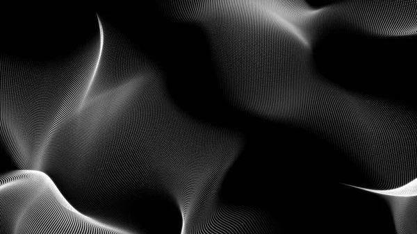 Abstract Trapcode Form Digital Particle Wave Lights Background Abstract Technology — Stock Photo, Image