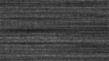 TV Statik Elektronik Gürültü. TV Gürültüsü.